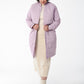 stylish rainwear light purple rain jacket